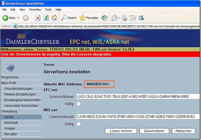 activate    SD Connect C4 diagnostic EPC and WIS
