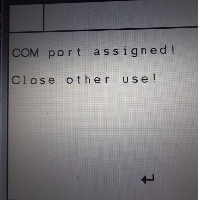 Super  Star C3 COM port assigned problem
