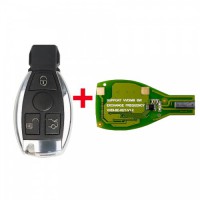 VVDI BE Key Pro Plus Smart Key Shell 3 Button Complete Key Set for Benz  for Xhorse