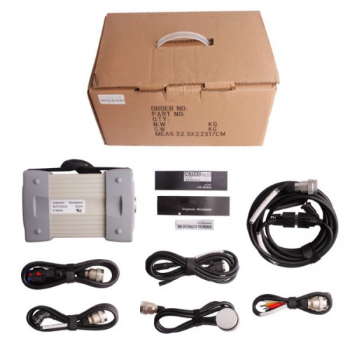 V2015.12 Cost-effective Star C3 Pro Red Interface With Seven Cable for Truck and Cars