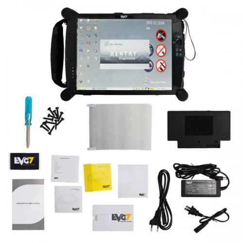 EVG7 Touch Screen DL46/HDD500GB/DDR2GB Diagnostic Controller Tablet PC