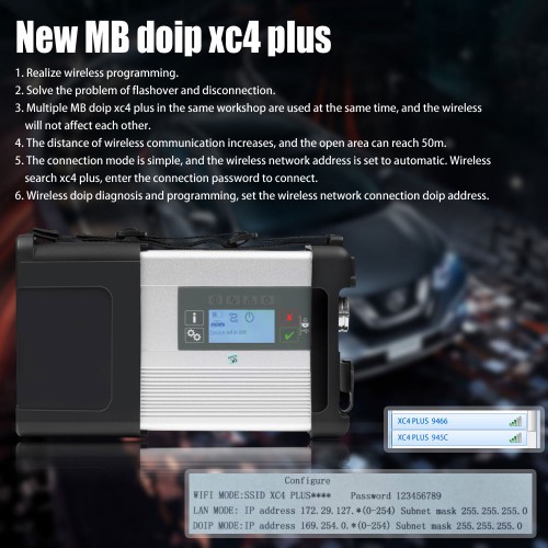 New MB SD C5 DOIP-C5 Dedicated Diagnostic tool Basic Version Only Hardware