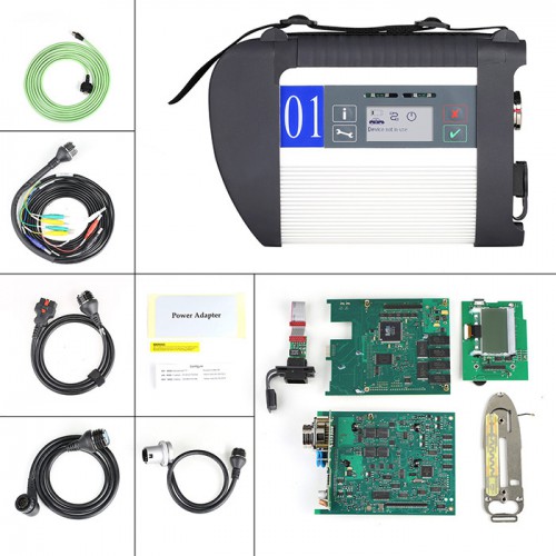 V6/ 2022 MB SD Connect C4 Wifi Mercedes Star Diagnosis with XENTRY Software SSD Support DoIP for Cars and Trucks