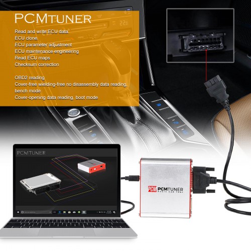 2022 Original V1.21 PCMtuner ECU Chip Tuning Tool with 67 Software Modules Free Online Update Pinout Diagram with Free Damaos for Users
