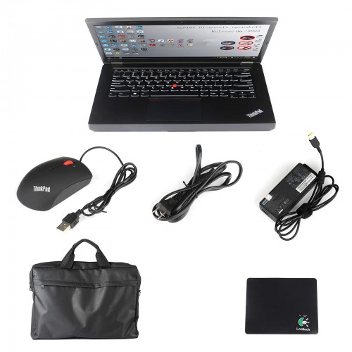[Promotion] V9/ 2022 MB SD Connect C4 Star Diagnosis Plus Lenovo T440P Laptop XENTRY SSD Software Pre-installed Ready to Use