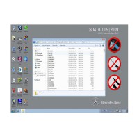 V9/2019 MB SD Connect Compact C4 Xentry DTS Monaco 8.13.029 500G HDD