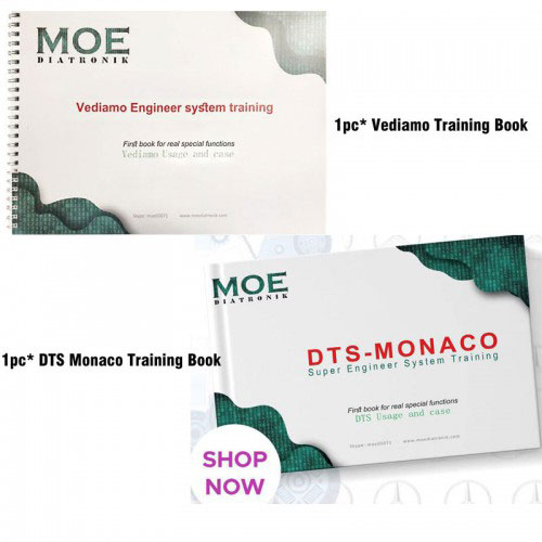 [No Return] DTS Monaco and Vediamo Engineer System Training Books for Benz Free XENTRY Manual